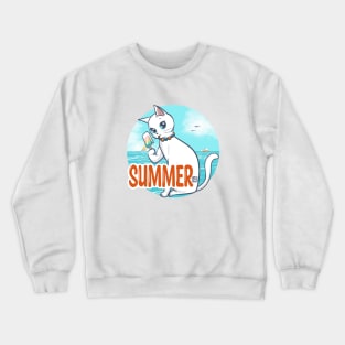 Summer With Popsicle Crewneck Sweatshirt